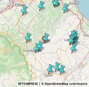 Mappa Via S. Francesco, 66036 Orsogna CH, Italia (10.026)