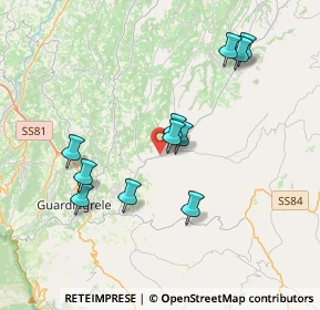 Mappa Via S. Francesco, 66036 Orsogna CH, Italia (3.73727)