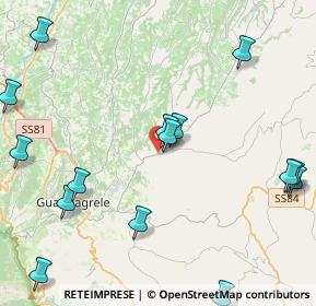 Mappa Via S. Francesco, 66036 Orsogna CH, Italia (6.17059)