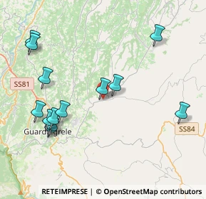 Mappa Via S. Francesco, 66036 Orsogna CH, Italia (4.78538)