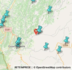 Mappa Via S. Francesco, 66036 Orsogna CH, Italia (5.63714)