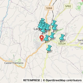 Mappa Via Gaeta, 66034 Lanciano CH, Italia (1.28867)