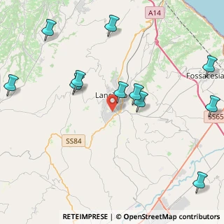 Mappa Via Gaeta, 66034 Lanciano CH, Italia (5.38364)