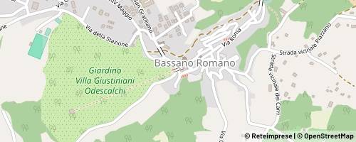 Mappa Bassano Romano