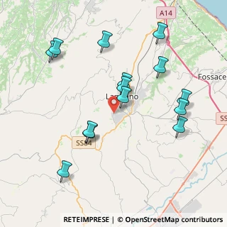 Mappa Via Ercole Ercole, 66034 Lanciano CH, Italia (4.40214)
