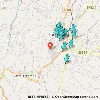 Mappa Via Remo Caporali, 66034 Lanciano CH, Italia (1.60357)