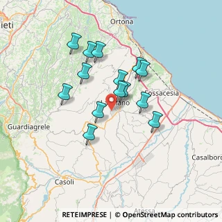 Mappa Via Remo Caporali, 66034 Lanciano CH, Italia (6.09)