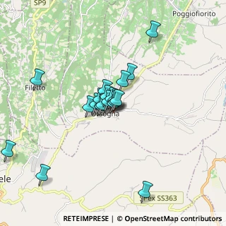 Mappa Via Trento e Trieste, 66036 Orsogna CH, Italia (1.352)