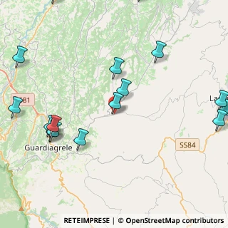 Mappa Via Trento e Trieste, 66036 Orsogna CH, Italia (6.01438)