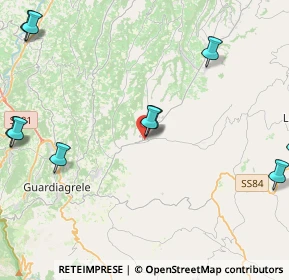 Mappa Via G. Fonzi, 66036 Orsogna CH, Italia (6.21455)