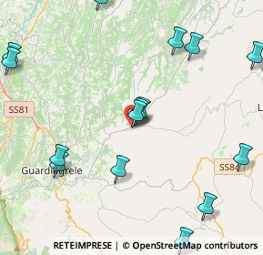 Mappa Via G. Fonzi, 66036 Orsogna CH, Italia (6.2775)