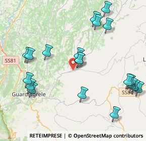 Mappa Via G. Fonzi, 66036 Orsogna CH, Italia (5.0665)