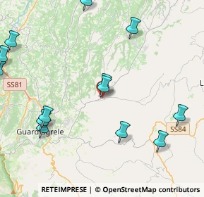 Mappa Via G. Fonzi, 66036 Orsogna CH, Italia (6.08438)