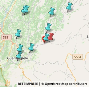 Mappa Via G. Fonzi, 66036 Orsogna CH, Italia (4.28)