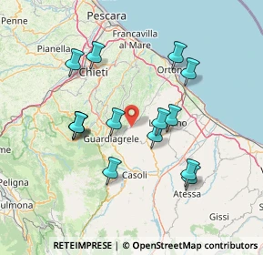 Mappa Via G. Fonzi, 66036 Orsogna CH, Italia (14.38286)