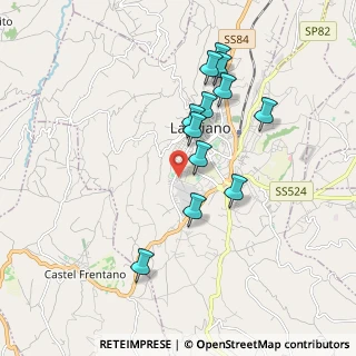 Mappa Via Calabrò, 66034 Lanciano CH, Italia (1.78667)