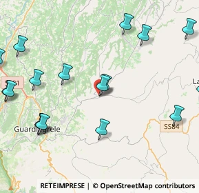 Mappa Via San Francesco, 66036 Orsogna CH, Italia (6.099)