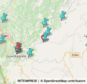 Mappa Via San Francesco, 66036 Orsogna CH, Italia (5.9975)