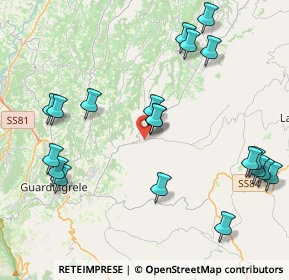 Mappa Via San Francesco, 66036 Orsogna CH, Italia (5.034)