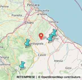 Mappa Via San Francesco, 66036 Orsogna CH, Italia (48.70364)