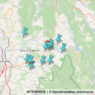 Mappa Via casali di Frasso, 02030 Frasso Sabino RI, Italia (6.20545)