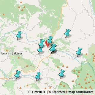 Mappa Via casali di Frasso, 02030 Frasso Sabino RI, Italia (3.83)