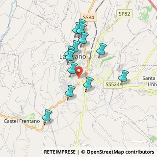 Mappa Via Tinari Loc. Gaeta, 66034 Lanciano CH, Italia (1.75308)
