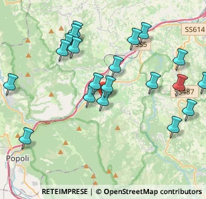 Mappa Via E. Marelli, 65028 Tocco Da Casauria PE, Italia (4.5145)