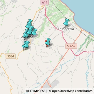 Mappa Via Marrocco, 66030 Mozzagrogna CH, Italia (4.09154)