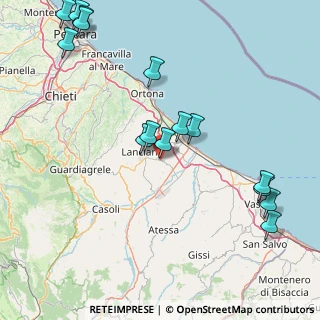 Mappa Via Marrocco, 66030 Mozzagrogna CH, Italia (20.93733)