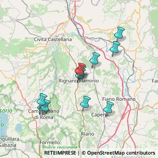Mappa Via Fermi, 00068 Rignano Flaminio RM, Italia (7.3)