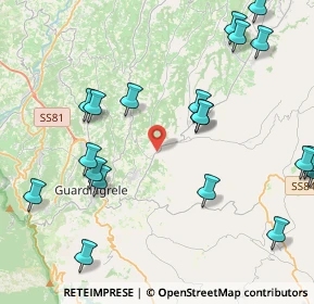 Mappa Via San Berardino, 66036 Orsogna CH, Italia (5.4005)