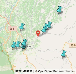 Mappa Via San Berardino, 66036 Orsogna CH, Italia (4.45417)