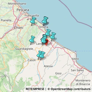 Mappa Via Principale, 66030 Mozzagrogna CH, Italia (8.92462)