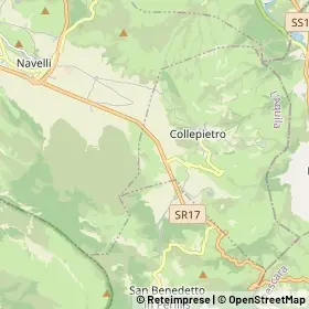 Mappa Collepietro