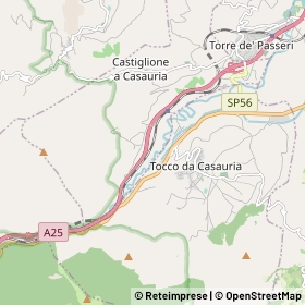 Mappa Tocco da Casauria