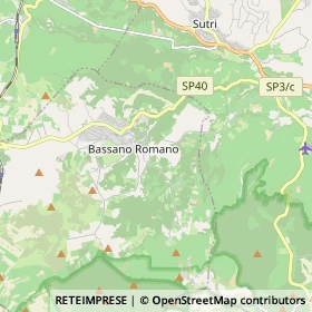 Mappa Bassano Romano