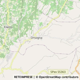 Mappa Orsogna