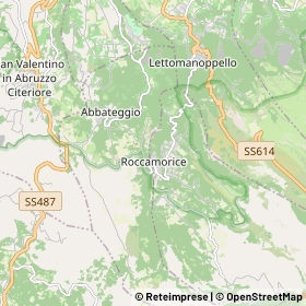Mappa Roccamorice