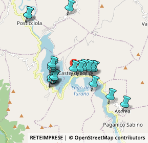 Mappa Via Aquila, 02020 Castel di Tora RI, Italia (1.6825)