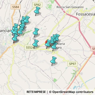 Mappa Via Nazionale per Lanciano, 66034 Santa Maria Imbaro CH, Italia (2.2685)