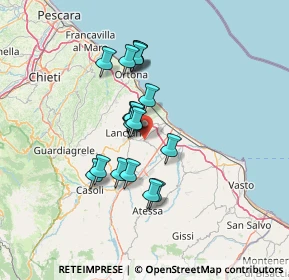 Mappa Via Nazionale per Lanciano, 66034 Santa Maria Imbaro CH, Italia (11.12389)