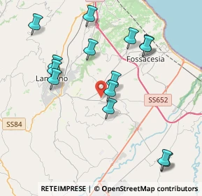 Mappa Via Nazionale per Lanciano, 66034 Santa Maria Imbaro CH, Italia (4.42071)