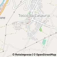 지도 Tocco da Casauria