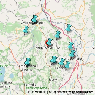 Mappa Via Sirio, 00068 Rignano Flaminio RM, Italia (8.082)