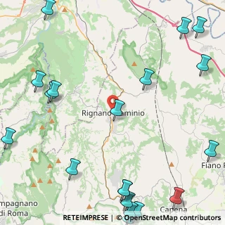 Mappa Via Sirio, 00068 Rignano Flaminio RM, Italia (7.381)
