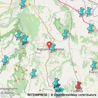Mappa Via Gioacchino Rossini, 00068 Rignano Flaminio RM, Italia (7.402)