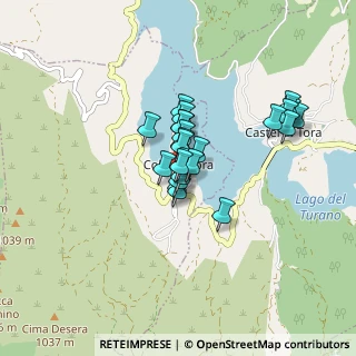Mappa Via Colle della Madonna, 02020 Colle di Tora RI, Italia (0.6125)