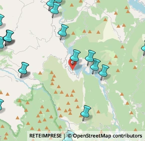 Mappa Via Colle della Madonna, 02020 Colle di Tora RI, Italia (6.408)