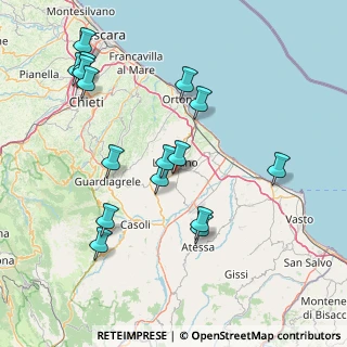 Mappa SS 84 FRENTANA KM 75+170, 66034 Lanciano CH, Italia (17.65938)